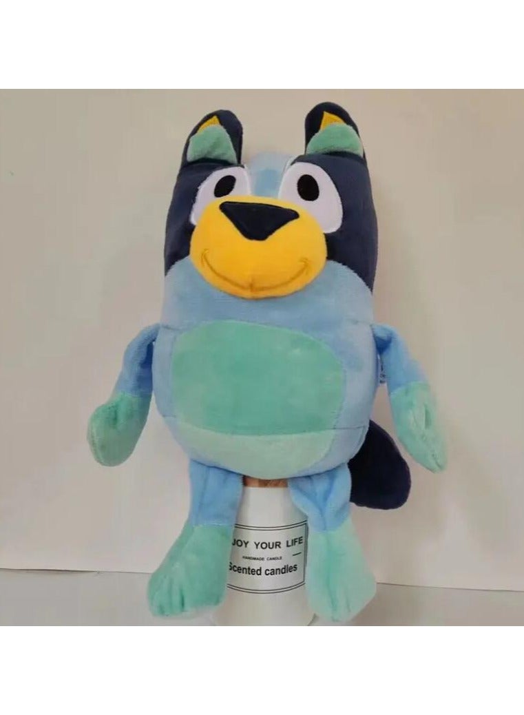 2pc Bluey Family Plush Toys Simulation Pet Dog Patrol Bingo Sister Plush Doll, 28cm - Image 4